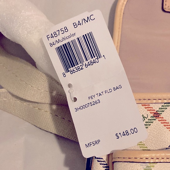 NWT COACH PEYTON TATTERSALL FIELD BAG - Picture 10 of 10